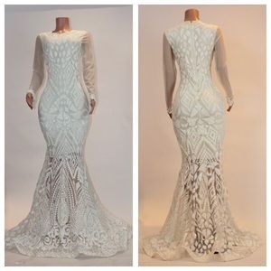 Snowflakes gown